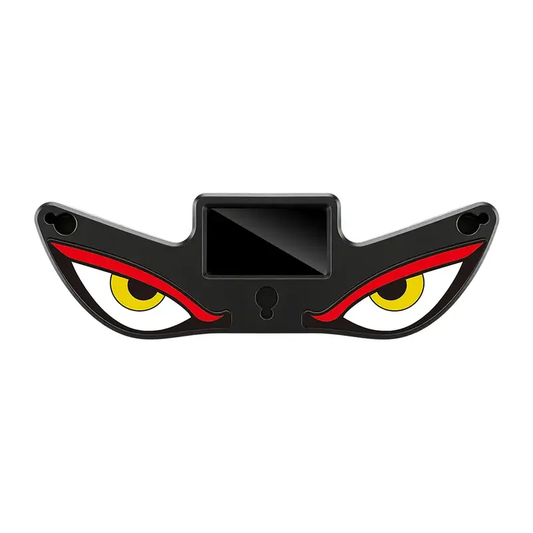 Car Rear Window LED Dynamic Display Light, Vampire Devil Eye Emoji Panel, Auto Decorative Light